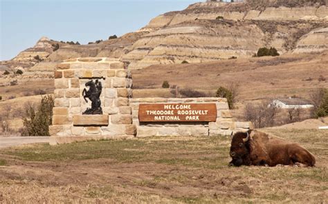 Theodore Roosevelt National Park in McKenzie County North Dakota