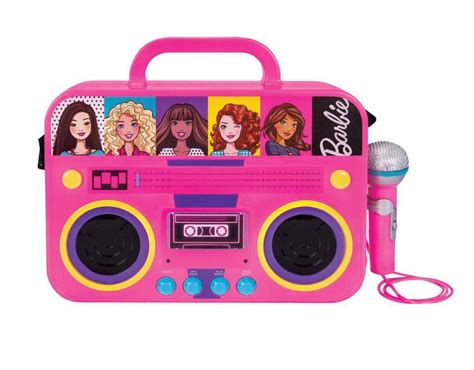 Barbie Sing Along Boombox with Microphone | Играландия - интернет магазин игрушек