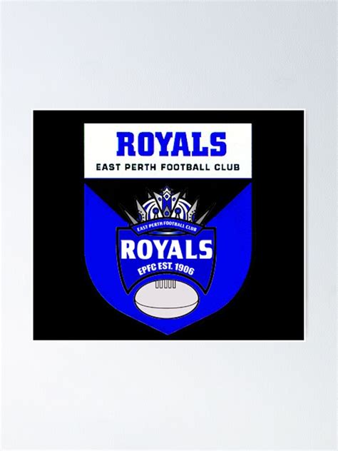 "East Perth football club | AFL Australian Football" Poster for Sale by euror-design | Redbubble