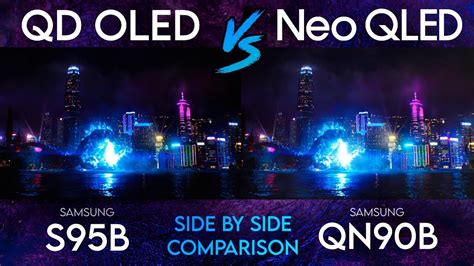 Samsung S95B vs QN90B | QD OLED vs Neo QLED TV Comparison - YouTube