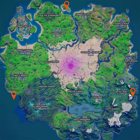 Where are the hidden bunkers in Fortnite?