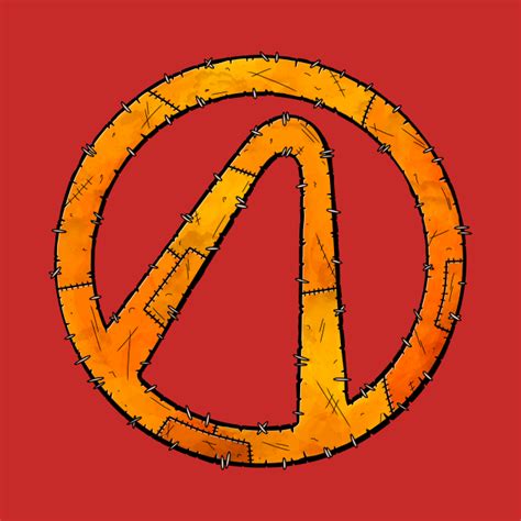 Vault Symbol Stitched - Borderlands - Borderlands - T-Shirt | TeePublic