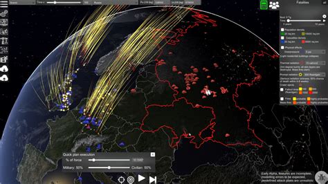 Nuclear War Simulator | A nuclear conflict simulation and visualisation ...