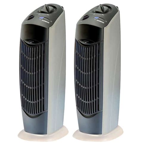 (2) 17″ Ionizer Elite UV Ionic Breeze Air Purifiers - Zen Living Air ...