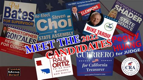 Meet The Candidates - California Republican Assembly