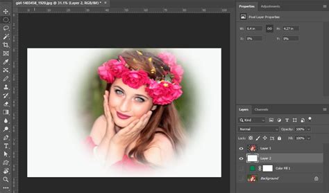 How to Feather in Photoshop to soften photo edges