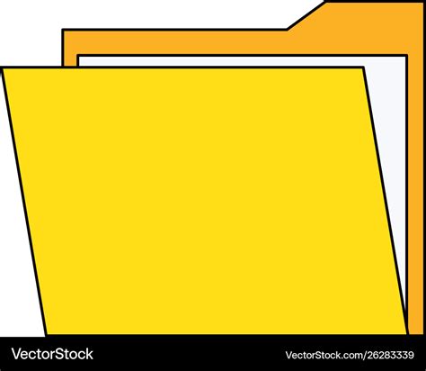 Download Vector Illustration Of Cartoon File Folder H - vrogue.co