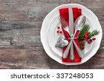 Photo of Christmas Dinner Setting | Free christmas images