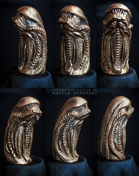 Chestburster Sculpture by AngelaBermudez on DeviantArt