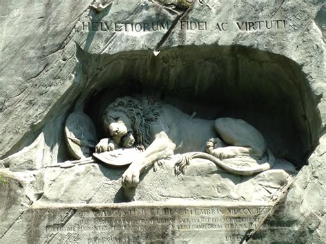 solid, art and craft, low angle view, lion, monument, sculpture, text ...