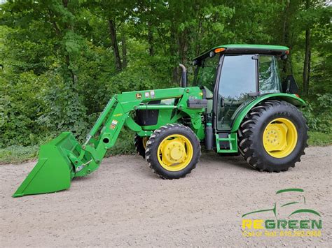 SOLD! 2015 John Deere 5075E Utility Cab Tractor & Loader - ReGreen Equipment and Rental