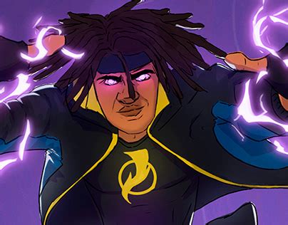 Static Shock Cartoon Projects :: Photos, videos, logos, illustrations and branding :: Behance