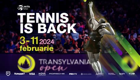 Transylvania Open WTA 250 is back in February 2024! - Transylvania Open 2024