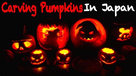 Carving Pumpkins in Japan! - YouTube