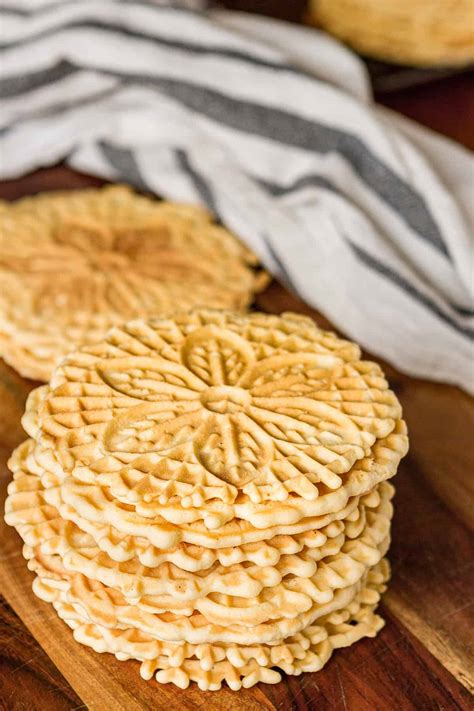 Classic Pizzelle Recipe For Italian Waffle Cookies - Unsophisticook