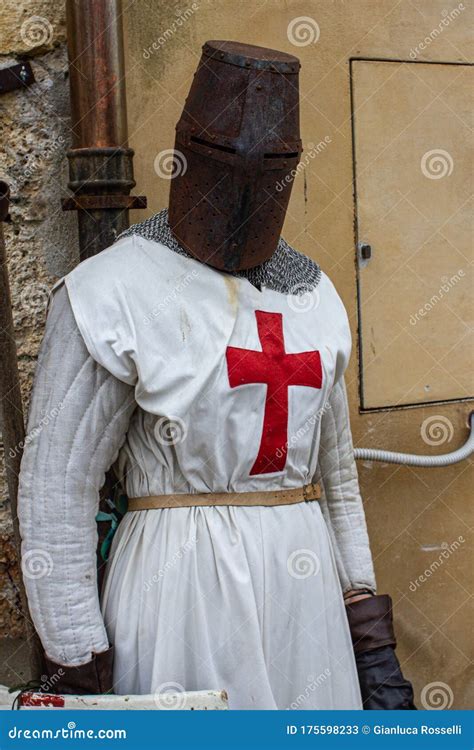 Templar Knight Armor With Cross Symbol Stock Image | CartoonDealer.com ...