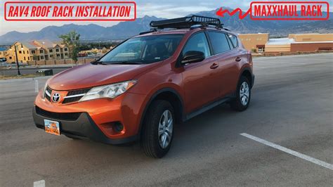 Roof Rack Installation on the RAV4 | MaxxHaul 70115 | Malone SteelTop ...