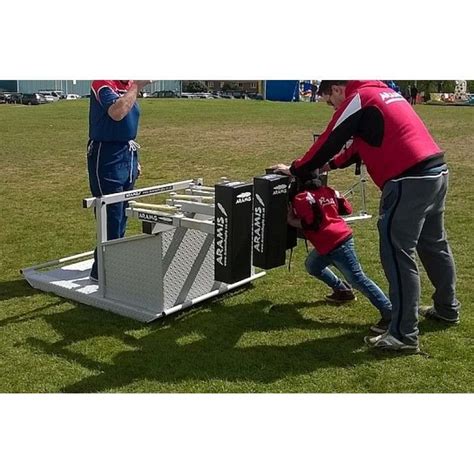 Kiwi Sled Scrum Machine With Reactive Arms | Net World Sports