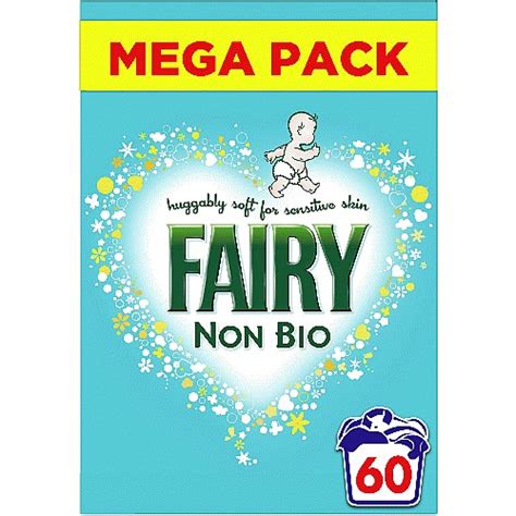 Fairy Non Bio Washing Powder for Sensitive Skin (60 Washes) (3.9kg ...