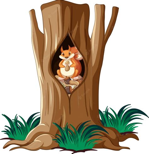 hollow trees - Clip Art Library
