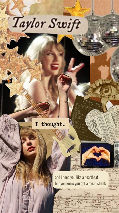 #fearless #cottagecore #taylorswift #aesthetic #collage | Taylor swift lyrics, Taylor swift ...