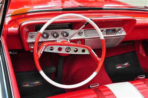 1961 Chevrolet Impala Convertible | Red and white paint job,… | Flickr