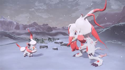 Pokemon Legends: Arceus trailer, details, and artwork - Hisuian Zorua ...