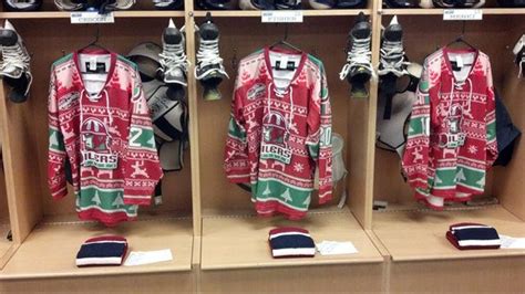 Tulsa Oilers Reveal Special Christmas Jerseys