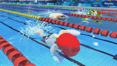 Mario & Sonic at the Tokyo 2020 Olympic Games - Swimming - All Characters Gameplay - YouTube