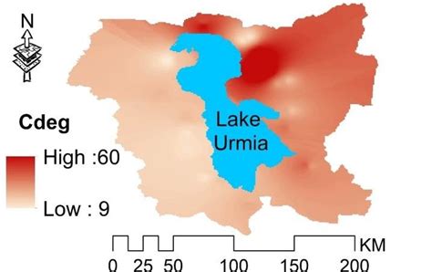 Spatial distribution map of soil samples' contamination with heavy ...