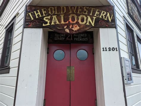 Behind the walls at the Old Western Saloon in Point Reyes