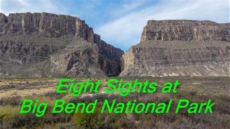 Eight Sights at Big Bend National Park - YouTube