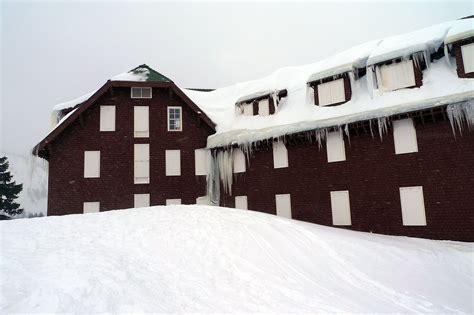 Crater Lake Lodge in Winter « Ashland Daily Photo