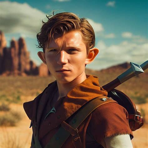 8 Images of Tom Holland as Link From Legend of Zelda - Gayety