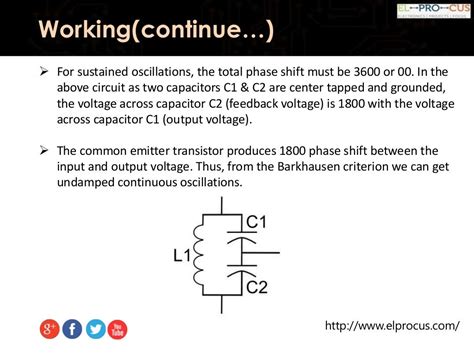 Colpitts Oscillator - Working and Applications