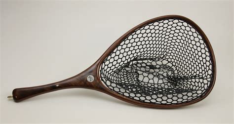 Custom wooden catch and release landing nets in stock, ready to ship ...