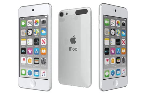 Apple iPod Touch White - 3D Model by Rever_Art