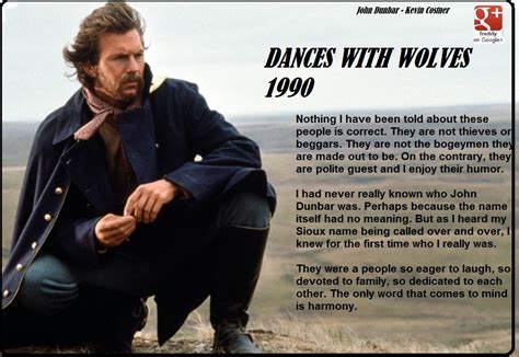 The New Age Nerd: Dances With Wolves Quotes......