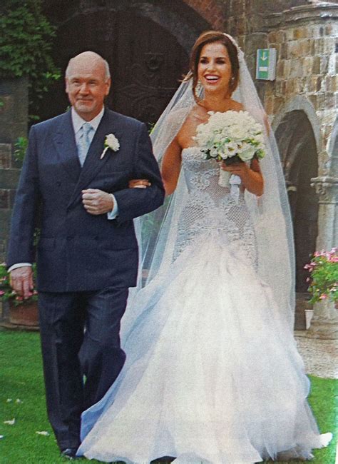 Brian McFadden weds Vogue Williams (With images) | Wedding dress couture, Wedding attire, Wedding