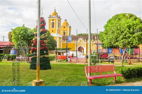 Santa Ana Church in the City of Chinandega. Nicaragua Editorial Stock Image - Image of america ...