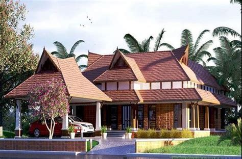 Kerala Nalukettu House Design with Image Gallery