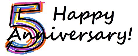 5th Work Anniversary Pics - ClipArt Best