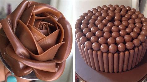 Fancy Rainbow Chocolate Cake Decorating Ideas | Chocolate Cake Hacks ...