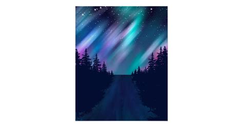 Northern Lights Poster | Zazzle