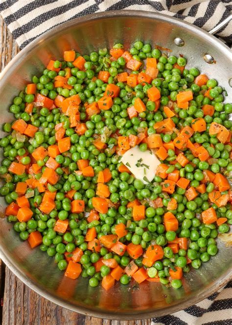 Peas and Carrots - Vegetable Recipes