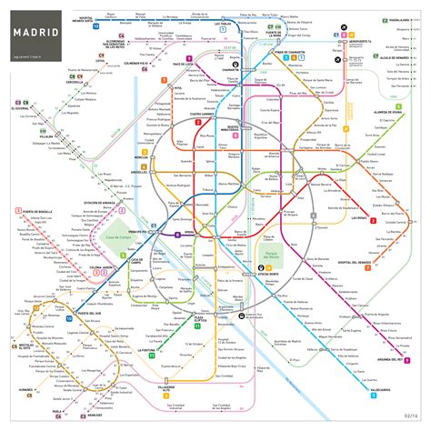 Madrid Metro Map / Madrid Transit System Explained A Guide To Its ...