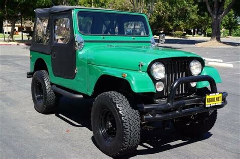 Green Jeep CJ7 Restored with 386 Miles available now! - Classic Jeep CJ7 Restored 1977 for sale