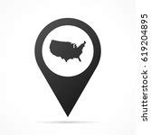 Image of US Travel Concept - Pins on United States Map | Freebie.Photography