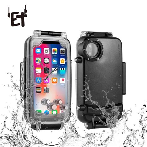 ET 40m Underwater Diving Phone Cover Swimming Waterproof Phone Case ...