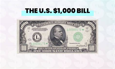 The US $1,000 Dollar Bill: History, Features, and Significance